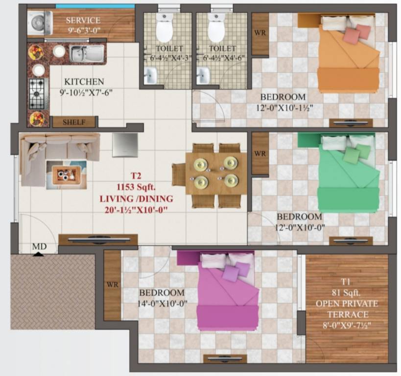  flourite phase 2 Floor Plan Floor Plan