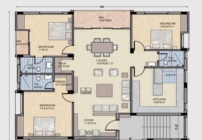  elegance Floor Plan Floor Plan