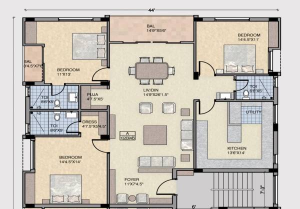  elegance Floor Plan Floor Plan