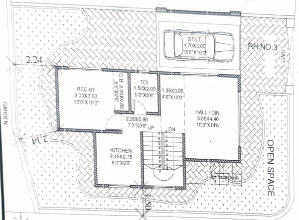  green-views Floor Plan Ground Floor Plan