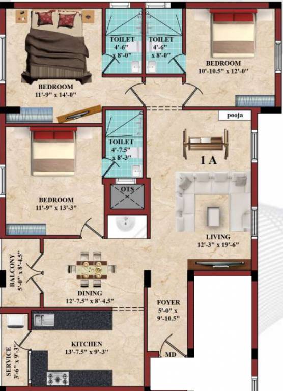  chaitanya Floor Plan Floor Plan
