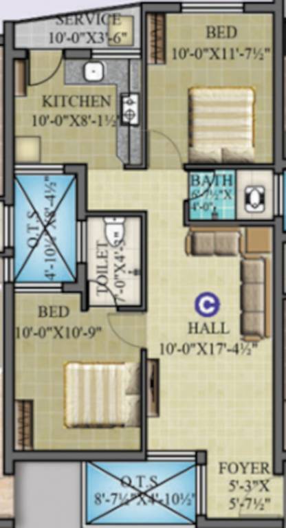 green empire Floor Plan Floor Plan