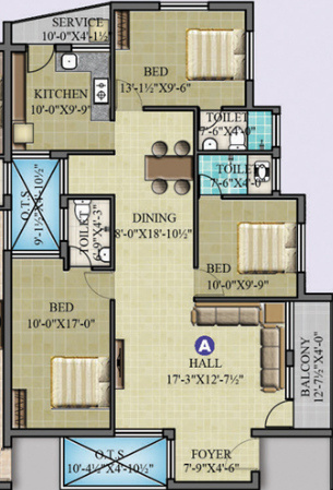 green empire Floor Plan Floor Plan