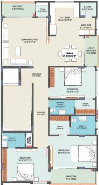  kavyam Floor Plan Floor Plan