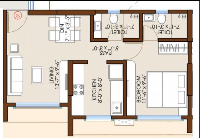 Floor Plan rajlaxmi residency Floor Plan Floor Plan