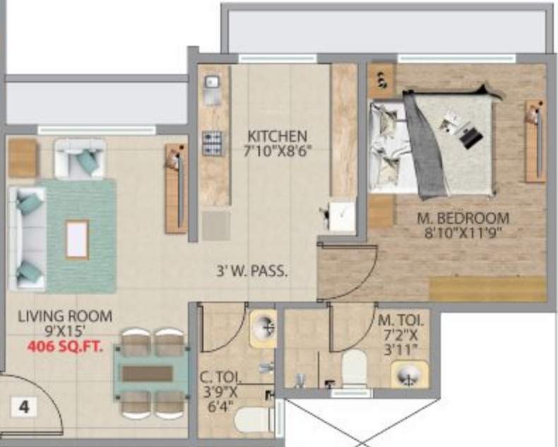  bindra one Floor Plan Floor Plan