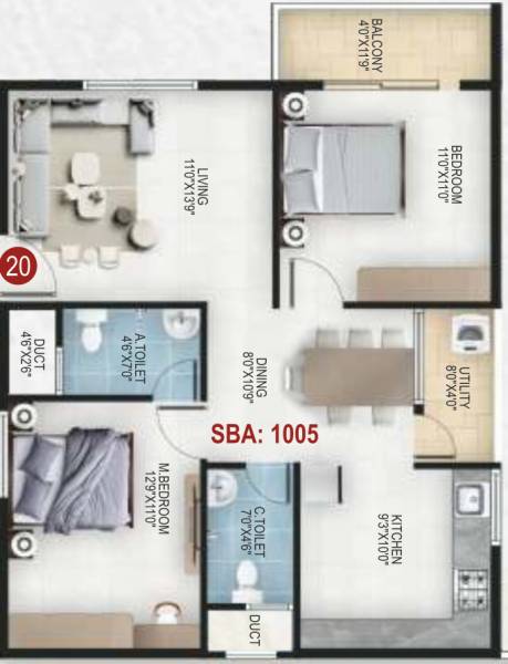  sun-city Floor Plan Floor Plan