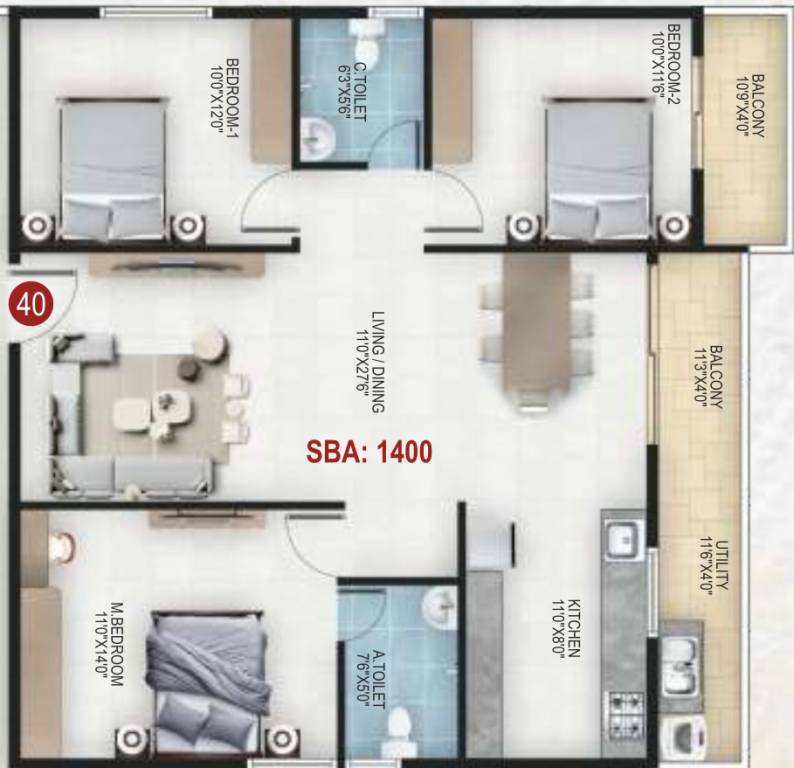 Floor Plan sun city Floor Plan Floor Plan