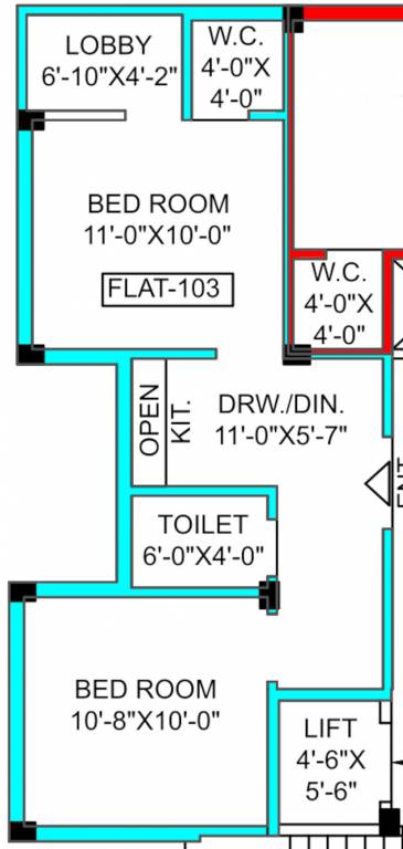 siddhi apartment Floor Plan Floor Plan