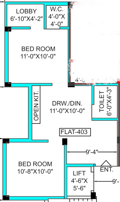  siddhi apartment Floor Plan Floor Plan