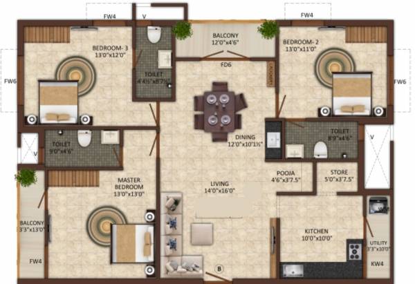  mayuri-mantra Floor Plan Floor Plan