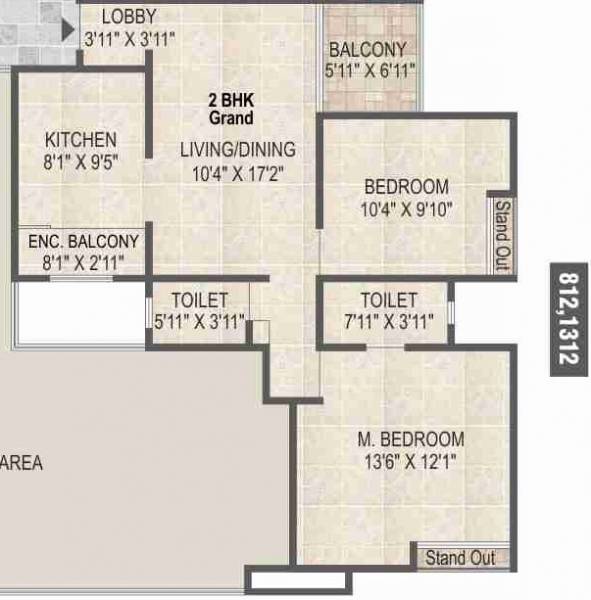  mangalam-melizma Floor Plan Floor Plan
