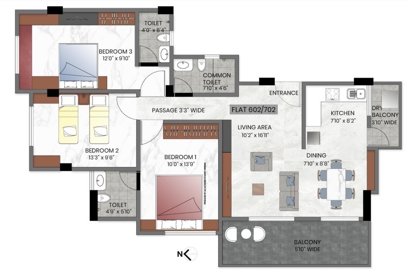 Floor Plan mangirish apartment Floor Plan Floor Plan