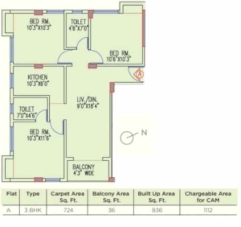  ambika icon 2 Floor Plan Floor Plan