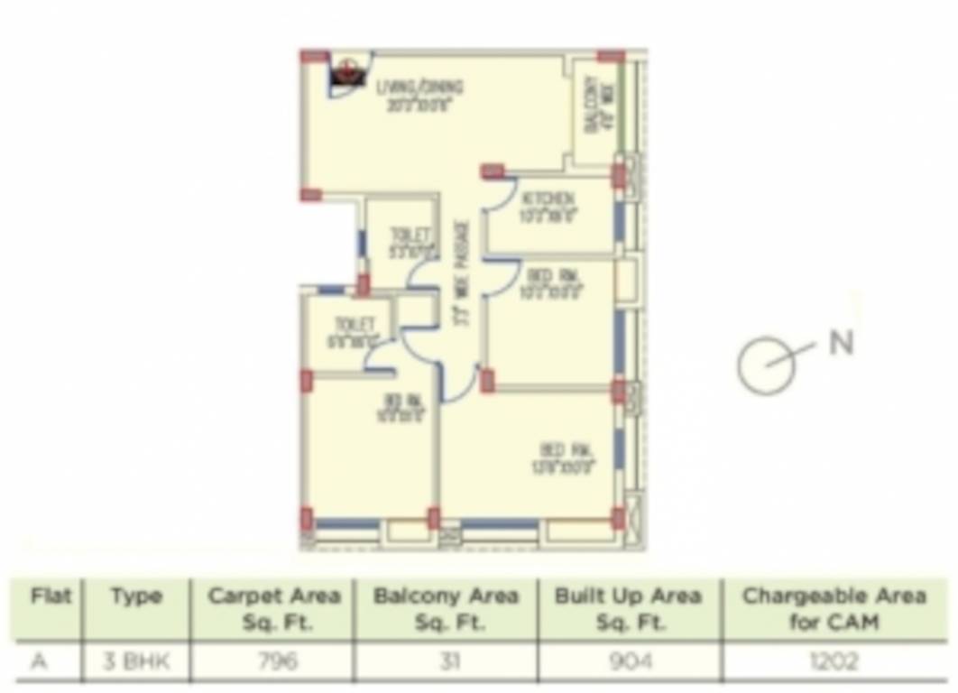  ambika icon 2 Floor Plan Floor Plan