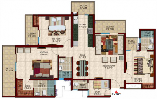  estate-phase-v Floor Plan Floor Plan