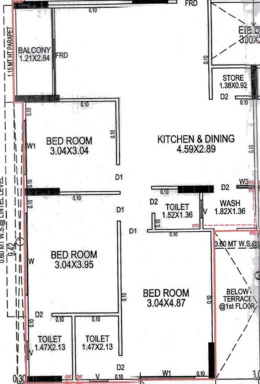  mahadev lavish Floor Plan Floor Plan
