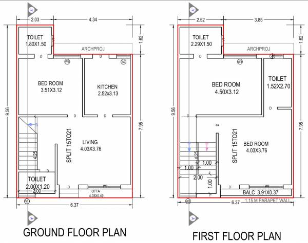  aalap-bunglows Floor Plan Floor Plan