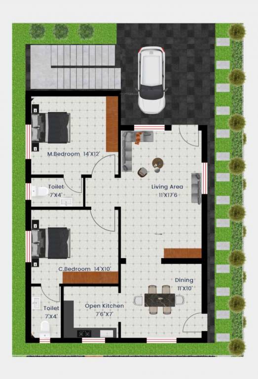  fortune signature city Floor Plan Floor Plan
