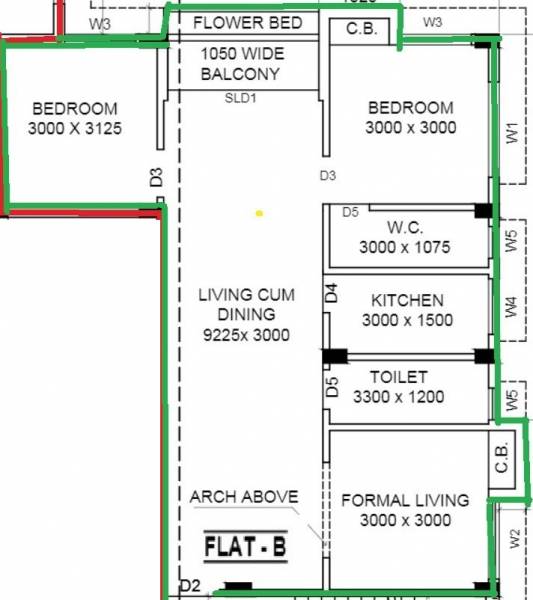  green-field Floor Plan Floor Plan