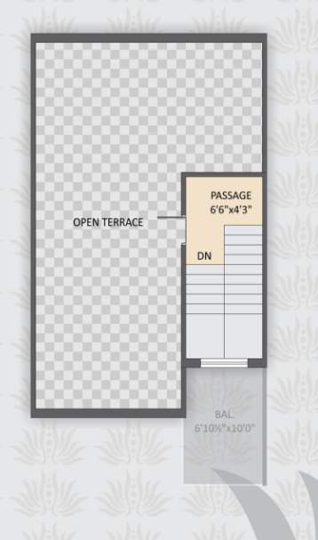 shivam bunglows Floor Plan Terrace Floor Plan