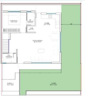 shivam bunglows Floor Plan Ground Floor Plan