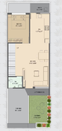shivam bunglows Floor Plan Ground Floor Plan