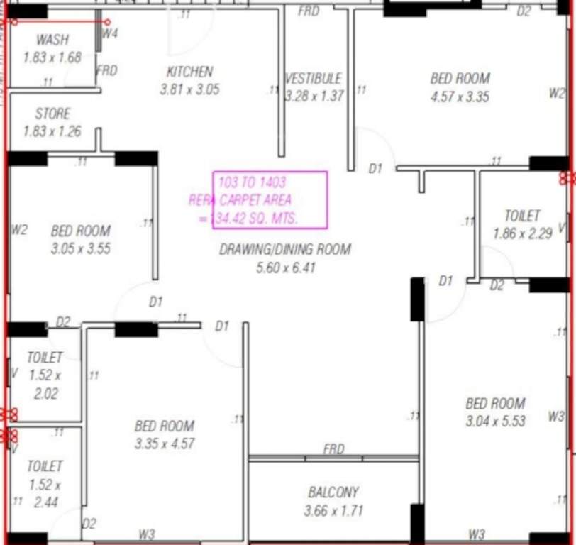  24 carat gold coin apartment Floor Plan Floor Plan