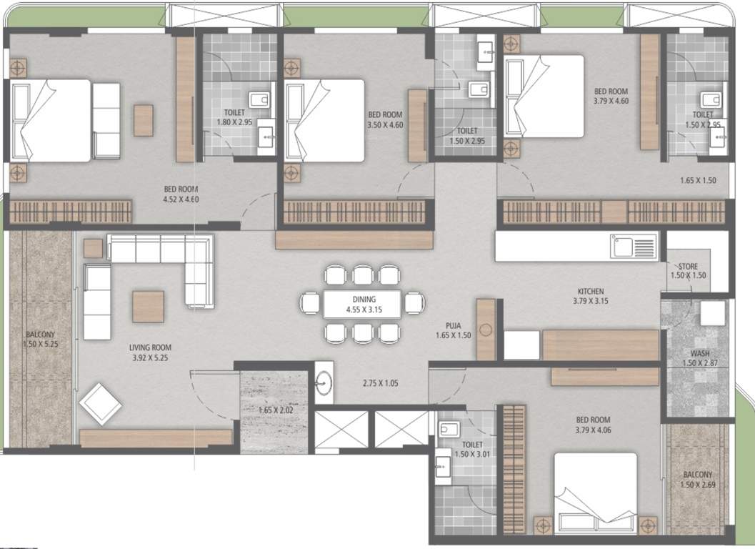  three Floor Plan Floor Plan