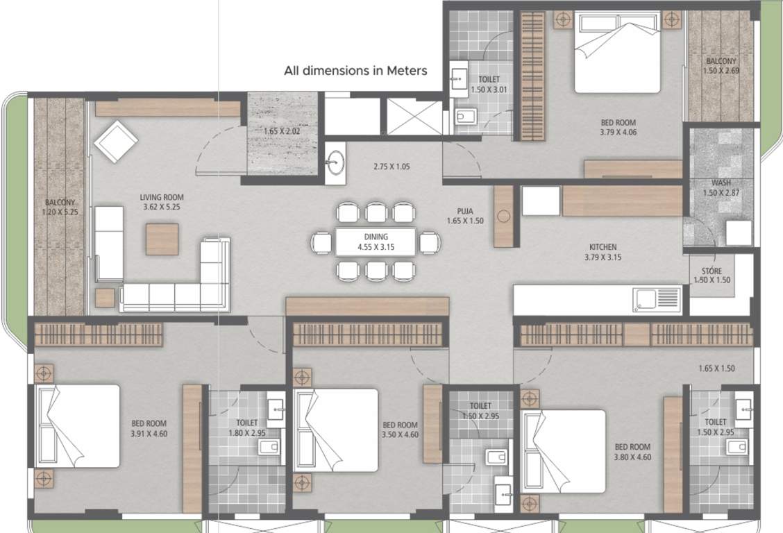 three Floor Plan Floor Plan
