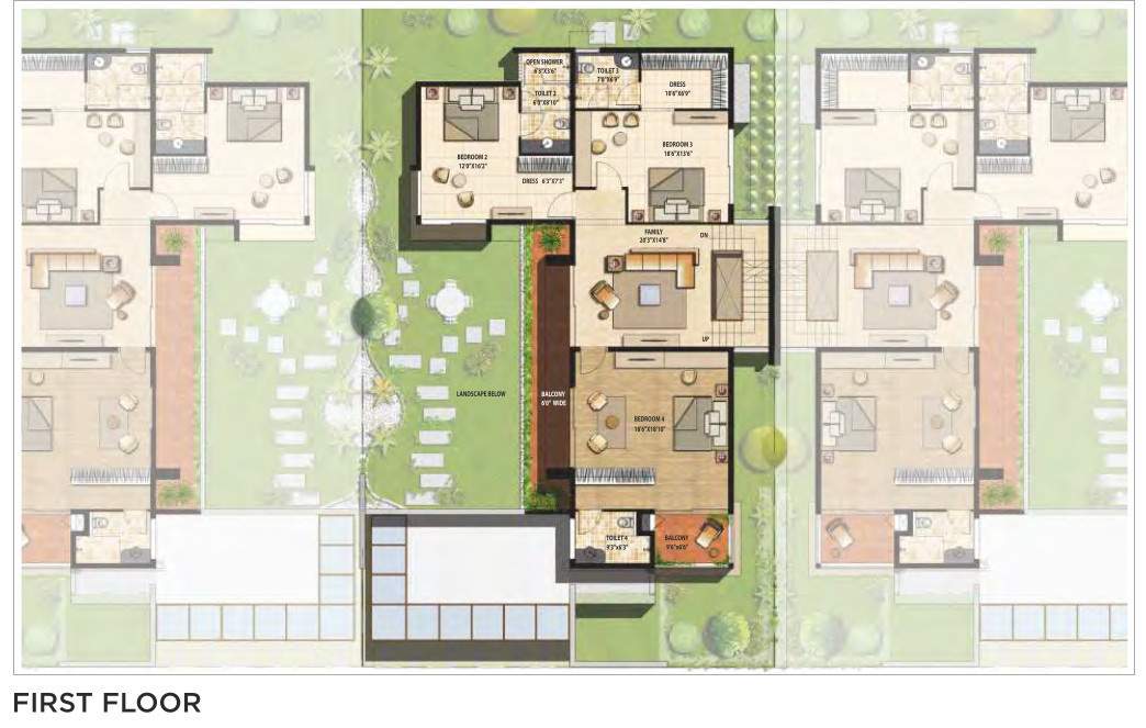 2518 sq ft 3 BHK 3T Villa for Sale in Sterling Villa Grande Phase III