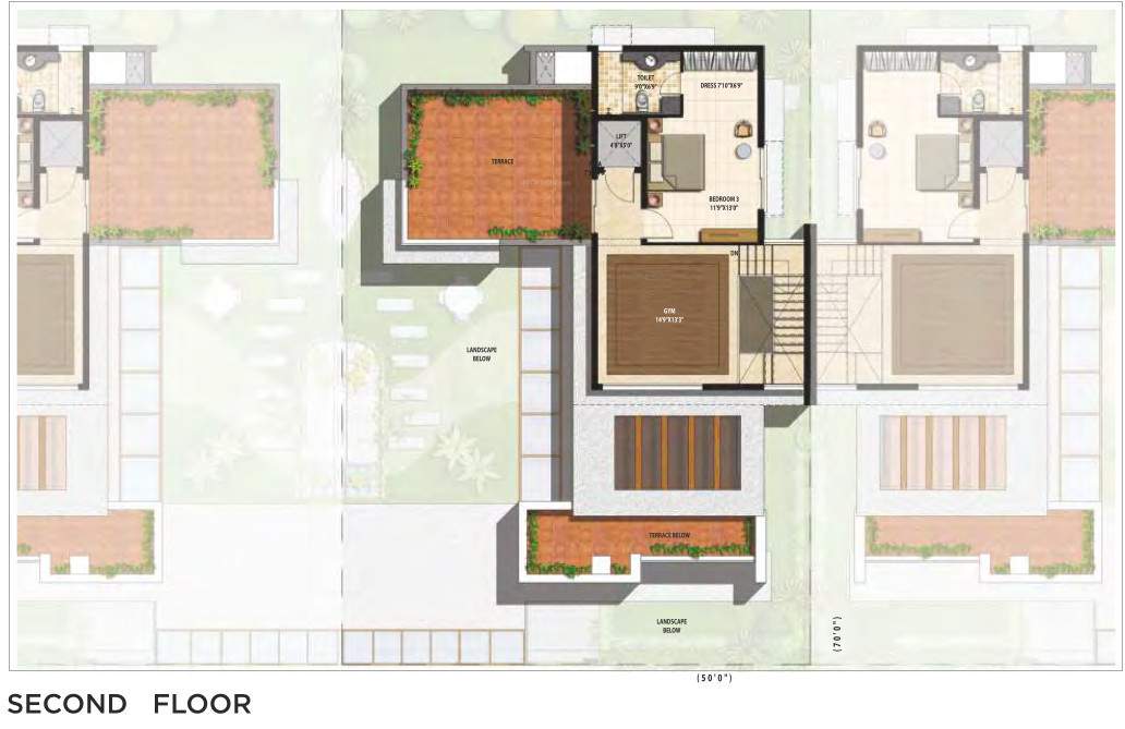 3016 sq ft 4 BHK 4T Villa for Sale in Sterling Villa Grande Phase III