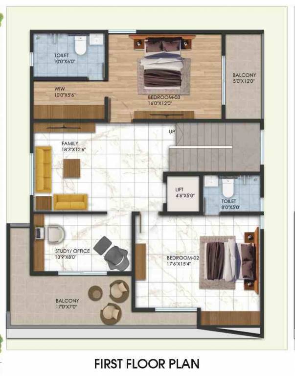  avani abode Floor Plan First Floor Plan