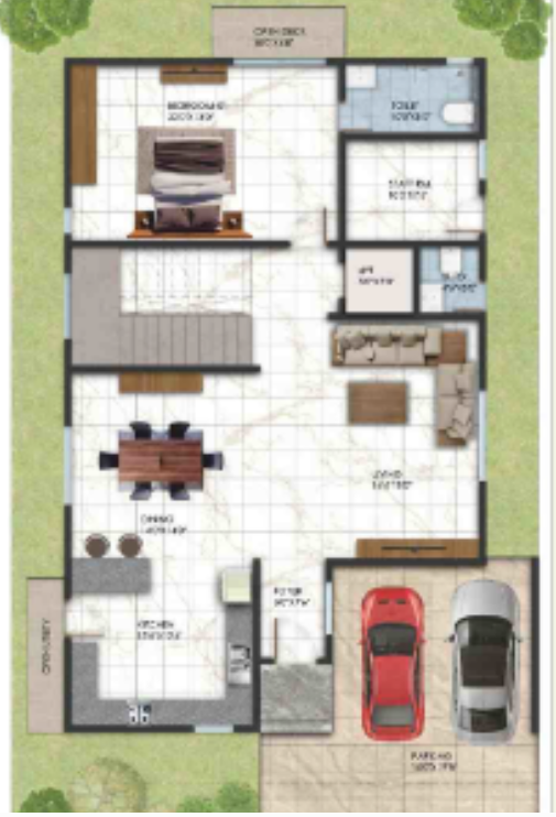  avani abode Floor Plan Ground Floor Plan