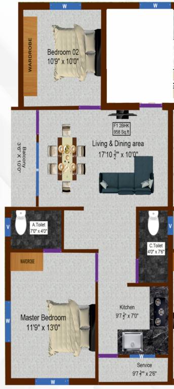  luxeria Floor Plan Floor Plan