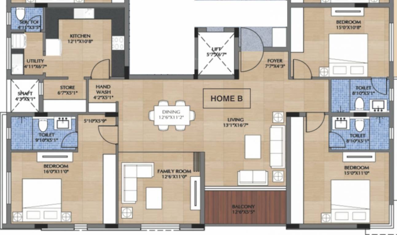  5 dugar Floor Plan Floor Plan