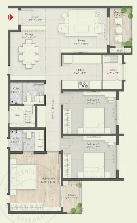  parklink Floor Plan Floor Plan