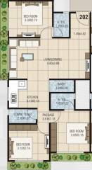  residency Floor Plan Floor Plan
