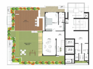 Upper Level Duplex Plan the-sky-bungalows Floor Plan Upper Level Duplex Plan