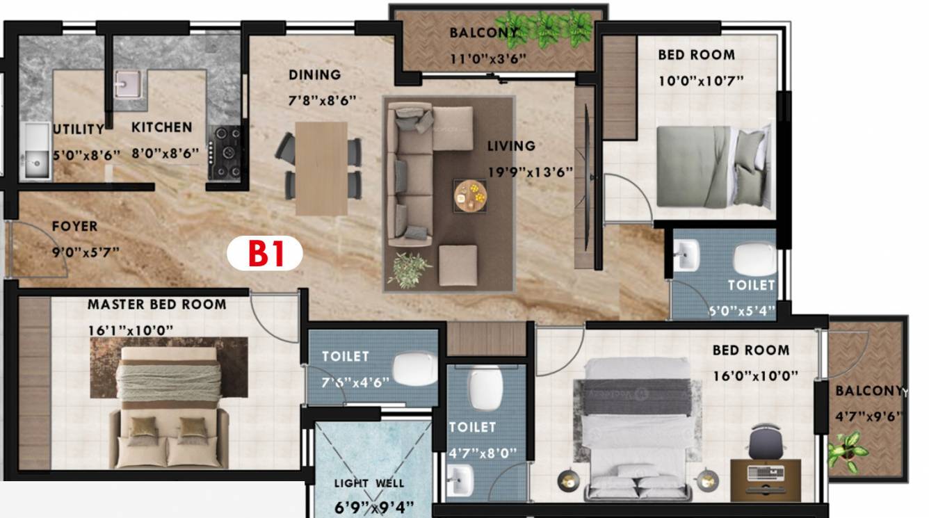 vikasa apartment Floor Plan Floor Plan