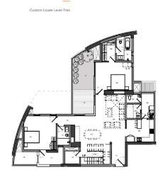  pursuit of a radical rhapsody apartment Floor Plan Lower Level Duplex Plan