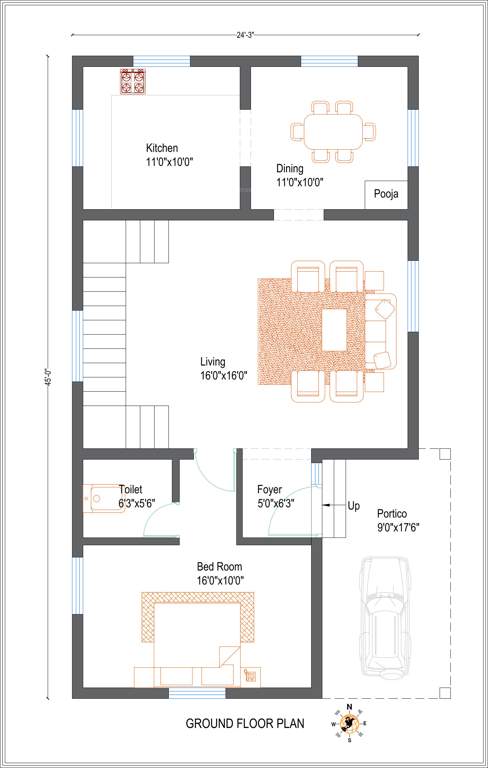  park avenue Floor Plan Ground Floor Plan