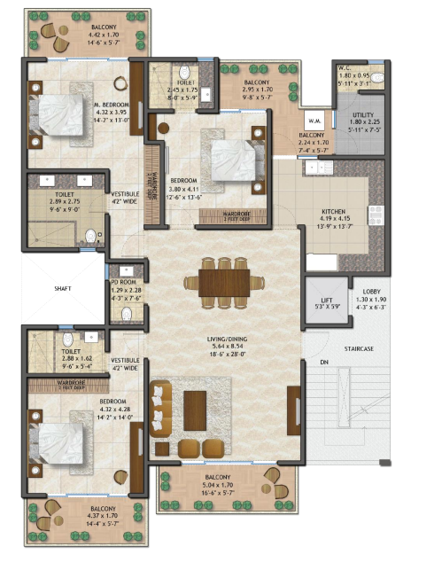 Floor Plan brahma samsara vilasa Floor Plan Floor Plan