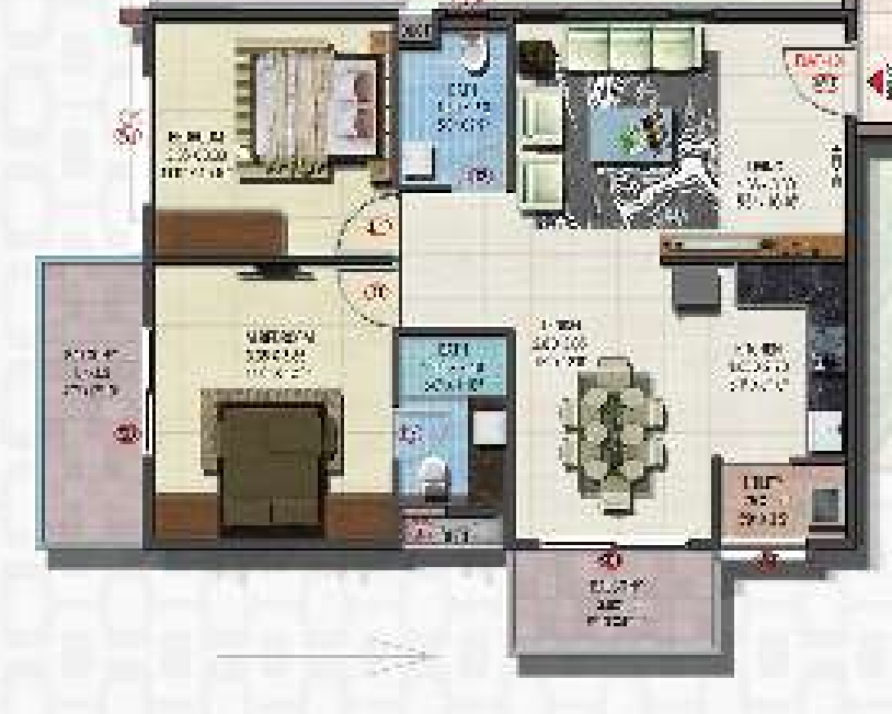  mythri habitat Floor Plan Floor Plan
