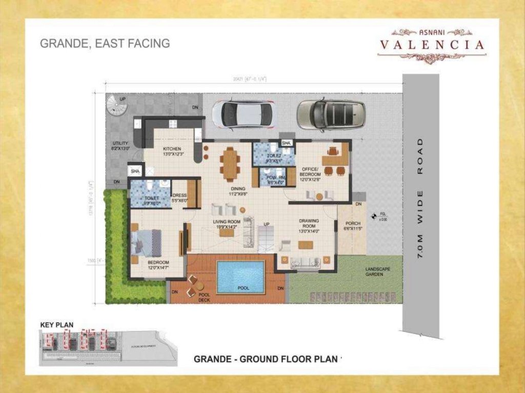 valencia Floor Plan Ground Floor Plan