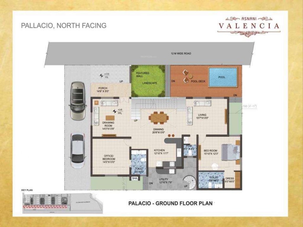 valencia Floor Plan Ground Floor Plan