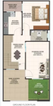  kasturi-milestone Floor Plan Lower Level Duplex Plan
