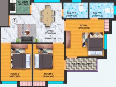  siddhi-vinyak-megacity Floor Plan Floor Plan