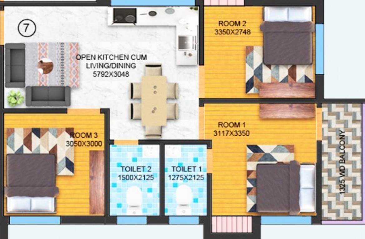  siddhi vinyak megacity Floor Plan Floor Plan