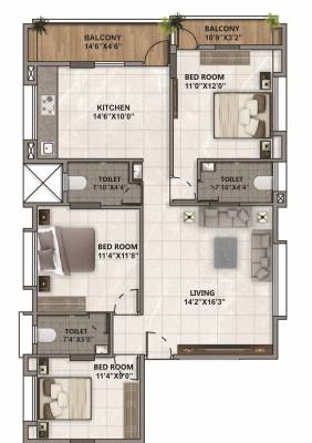  vasant-pushpa Floor Plan Floor Plan